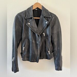 Top Shop 💯 Leather Moto Jacket